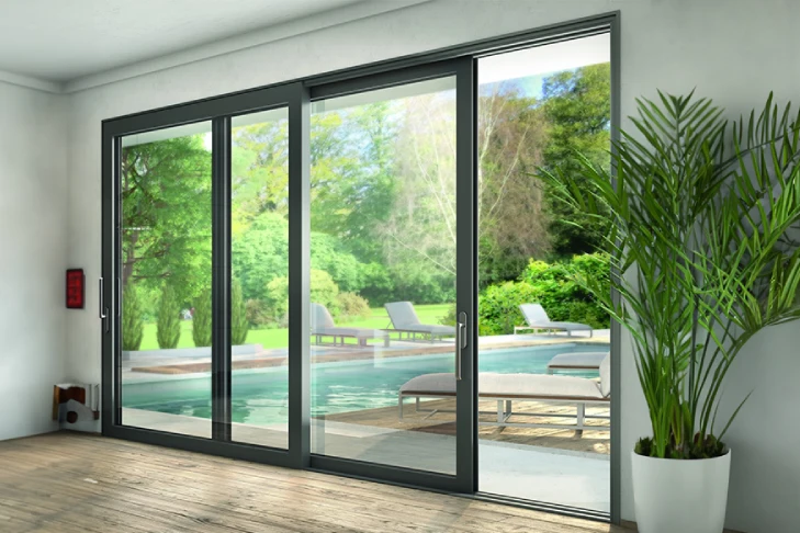 Lift and slide door